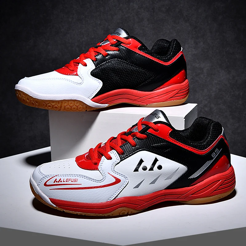 

Women Men Badminton Shoes Comfort Sport Shoes Rubber Bottom Sneakers Ladies Lightweight Comfortable Shoes