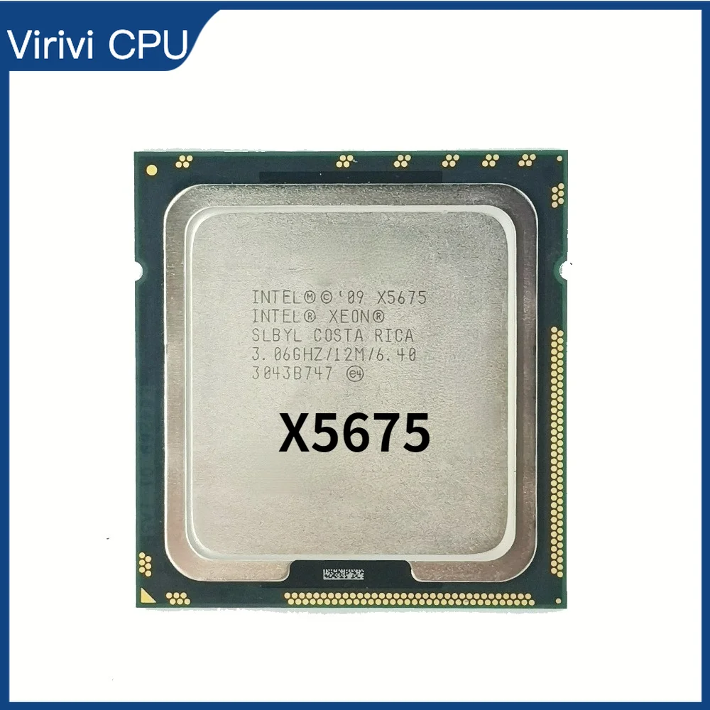 

x5675 3.06GHz 12M 6 Core 12 Thread 95w LGA 1366 Processor Server ddr3 ram memory