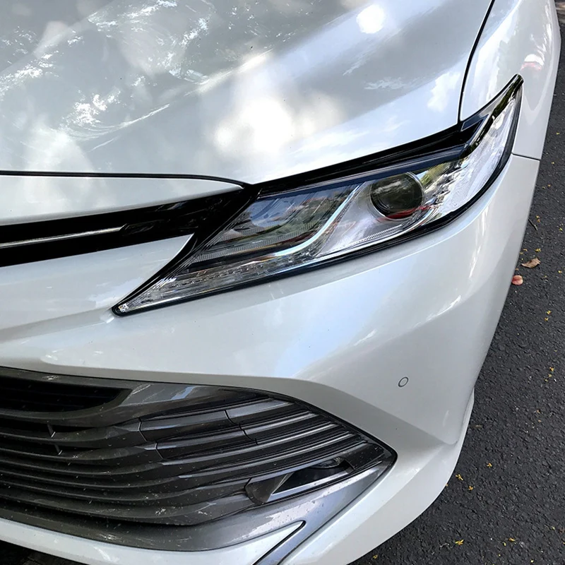 Черная светильник кладка на веко для 2018-2021 Toyota Camry |