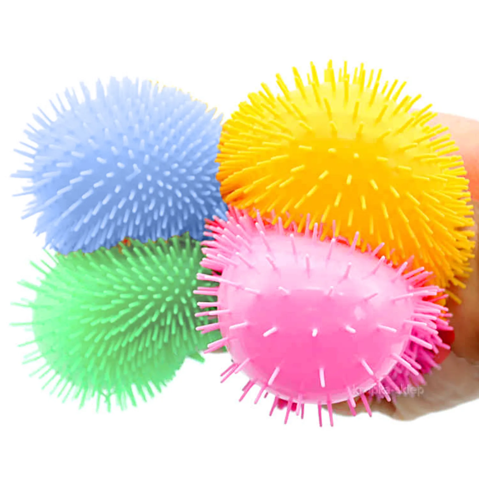

1PC Stress Reliever Soft Squeeze Toy 1PC Glow in The Dark Push Bubble Fidget Sensory Toy Luminous Stress Relief Toy Adult Kids