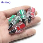 Компактная портативная головка редиса, отвертка, ручные инструменты для ремонта с прозрачной ручкой, точный ручной инструмент для ремонта автомобиля