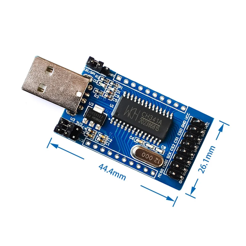 USB к UART CH341A программатор IIC SPI 2c конвертер параллельных портов встроенный рабочий