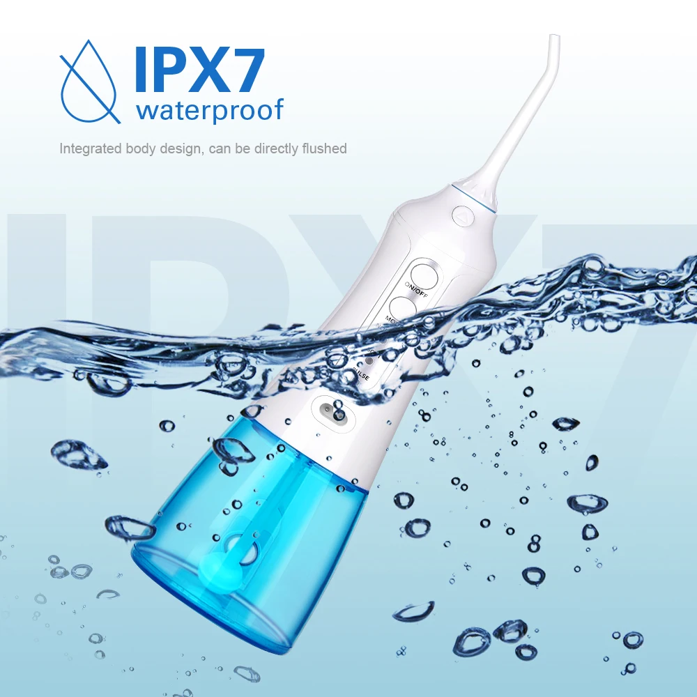 Ирригатор полости рта Azdent Аккумуляторный с USB 300 мл|Ирригаторы для рта| |