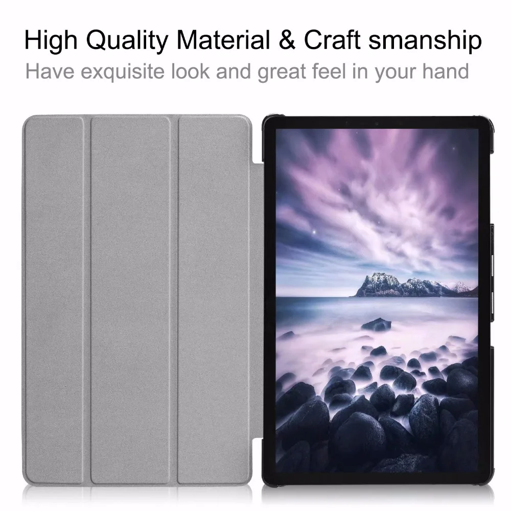 Для Tab A 10 5 SM T590 T595 ультра тонкий умный чехол для Samsung Galaxy T597 Подставка планшета +