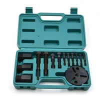 14 pieces ac compressor clutch remover ac puller installer air conditioning tools kit car repair kit