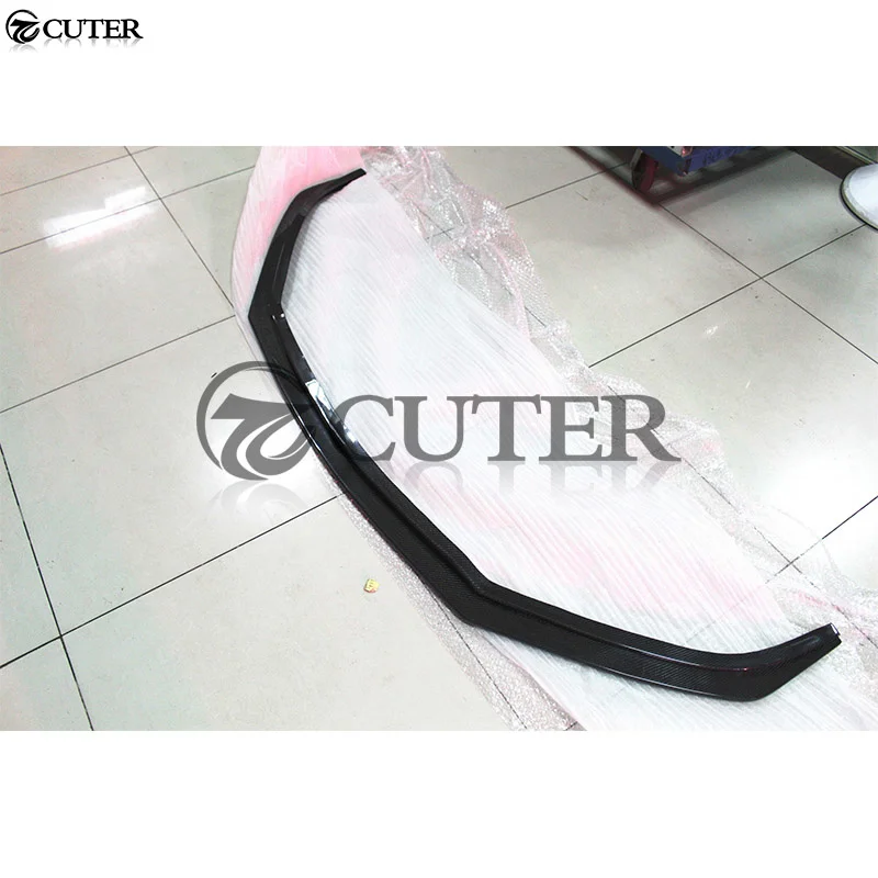 Автомобильный передний бампер из углеродного волокна спойлер для бампера Scirocco r