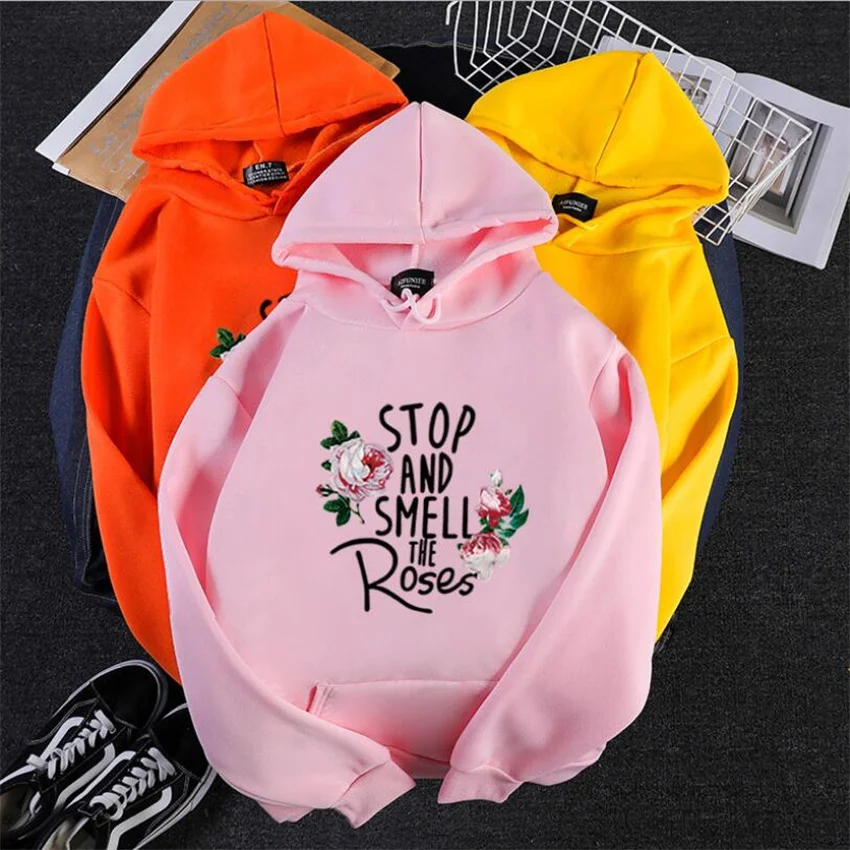 

Женское Свободное пальто с капюшоном, модное пальто для молодых девушек с принтом в виде букв розы, Осень-зима 2021