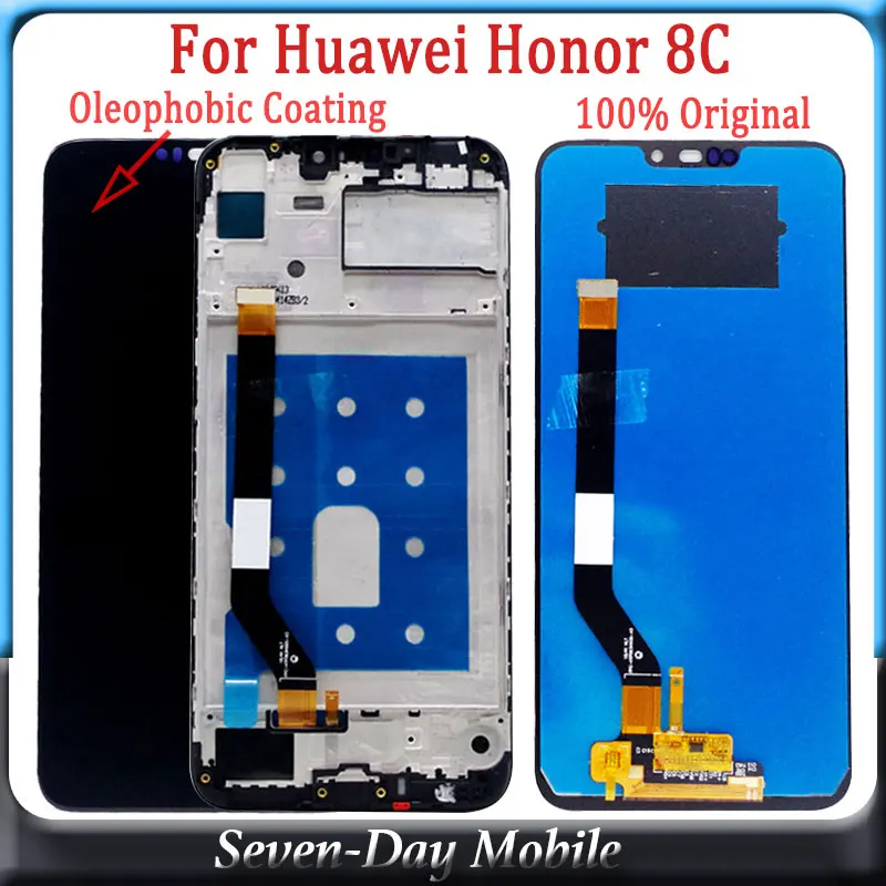 Оригинальный ЖК дисплей 6 26 дюйма для Huawei Honor 8C с дигитайзером сенсорного экрана в