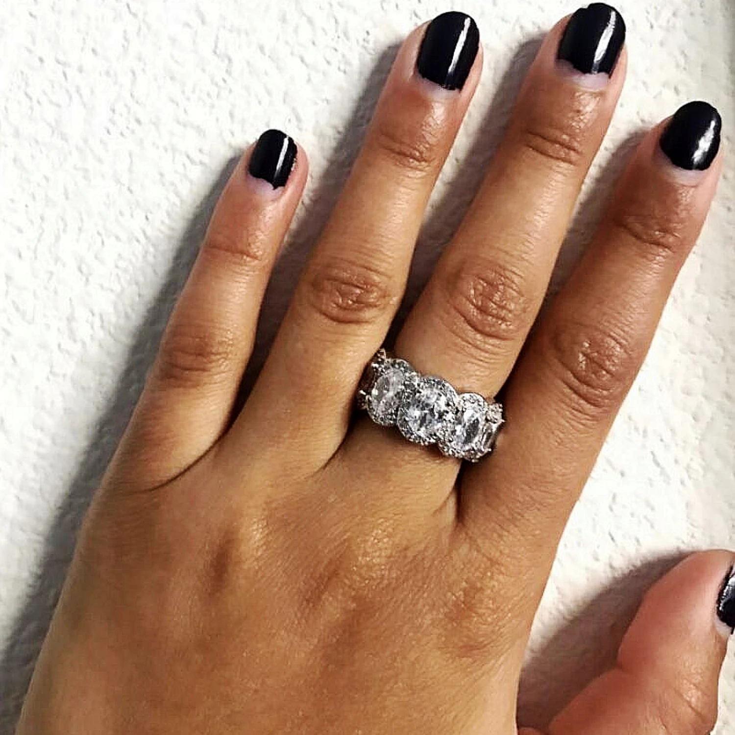 Кольцо женское из серебра 925 пробы 4 цвета | Украшения и аксессуары