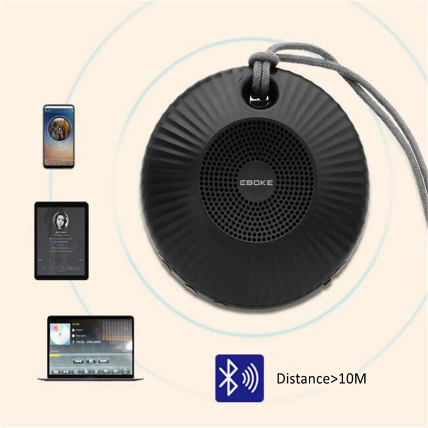 

Ufo Round Music Box Sound Bar Mini Speaker Radio Fm Mp3 Bluetooth Outdoor Speakers Handfree Smart Column Loudspeaker Audio