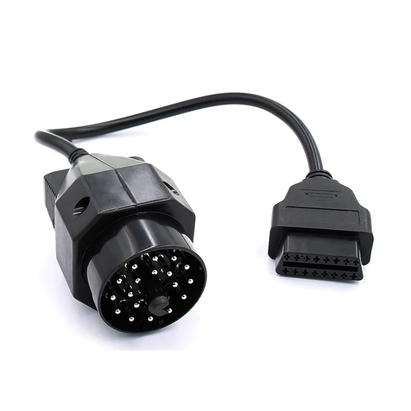 

Hot sales OBD II Adapter for BMW 20 pin to OBD2 16 Pin Female Connector e36 e39 X5 Z3 for BMW 20pin