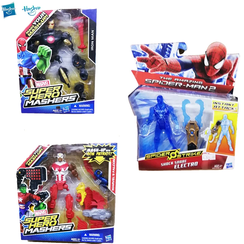 

Hasbro Genuine Marvel Avengers Iron Man Falcon Hulk Variety Hero Doll Doll 6 Inch Hand Doll Toy Model