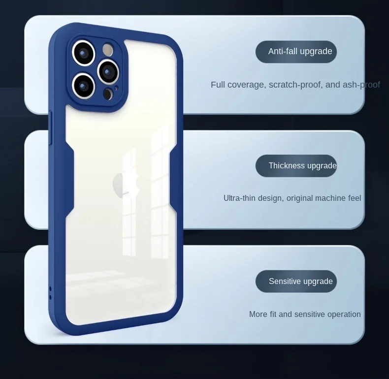 Полноразмерный защитный чехол 360 для телефона IPhone 13 12 Mini 11 Pro Max X XS 6 7 двухсторонний
