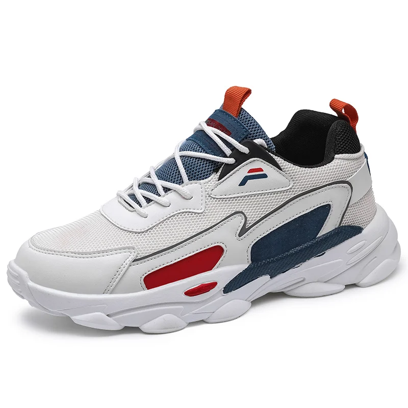 

Hot Style Trend Outdoor Leisure Shoes Male Footwear Breathable Comfortable Sneakers Lace-up Damping Non-slip Running Shoes