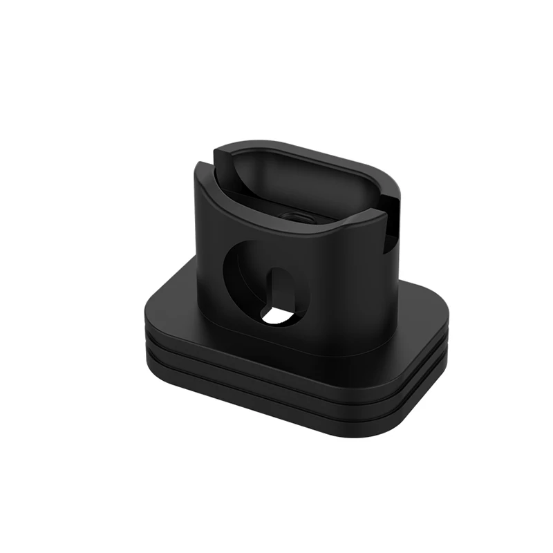 2 в 1 зарядное устройство для док-станции для AirPods чехол Зарядное устройство для IWatch Мягкая силиконовая настольная Зарядная база анти-падение подставка держатель