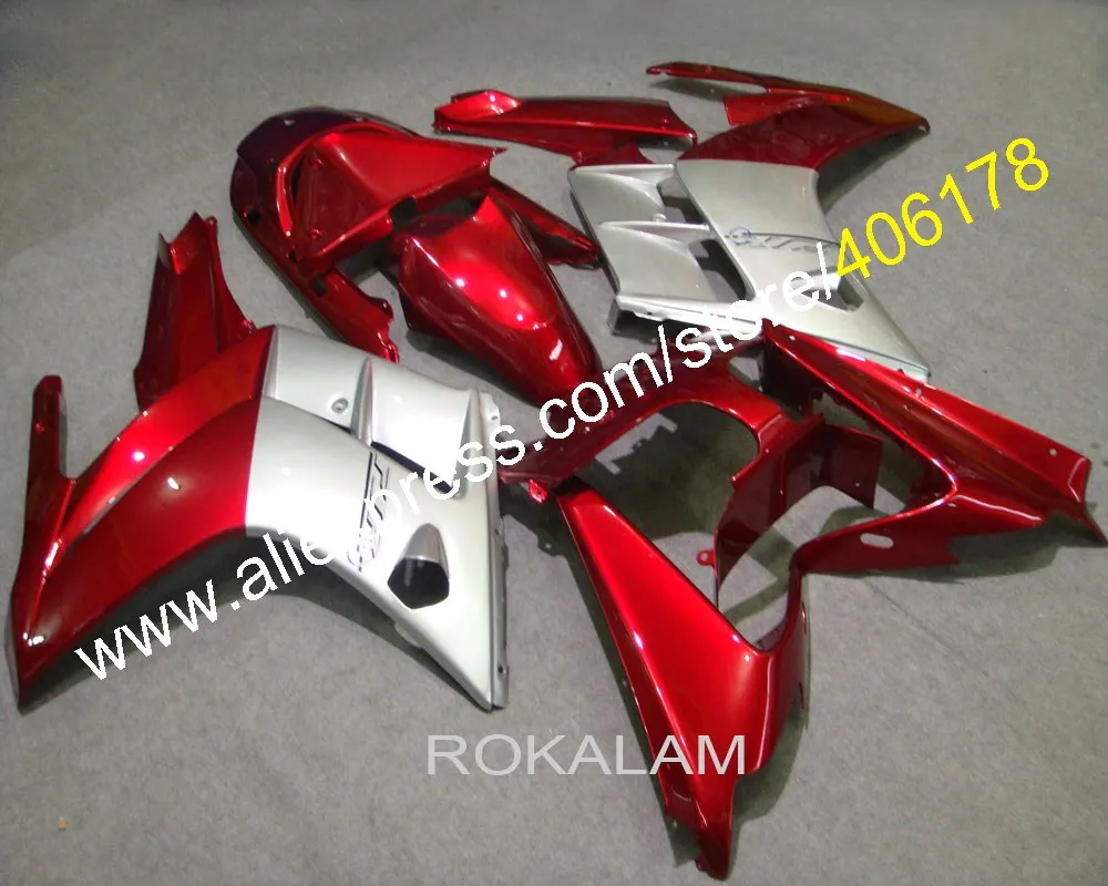 

Customized ABS Fairing Kit Fits 2002 2003 2004 2005 2006 For Yamaha FJR1300 02-06 FJR 1300 Red Bodywork Fairings