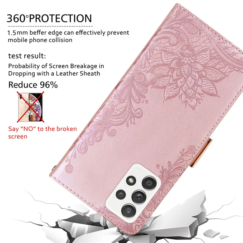 Leather Flip Case For Samsung Galaxy A03 Core A12 A02 A03S A32 A42 A52 A10 A01 A11 A20e A40 A50 A21S M11 M31 M21 A31 A41 A51 A71