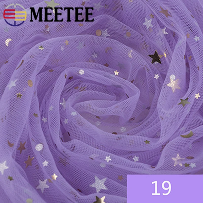 Meetee 100/200 см 150 Лазерный цвет бронзовые блестки Сетка ткань фон Сделай Сам сцена