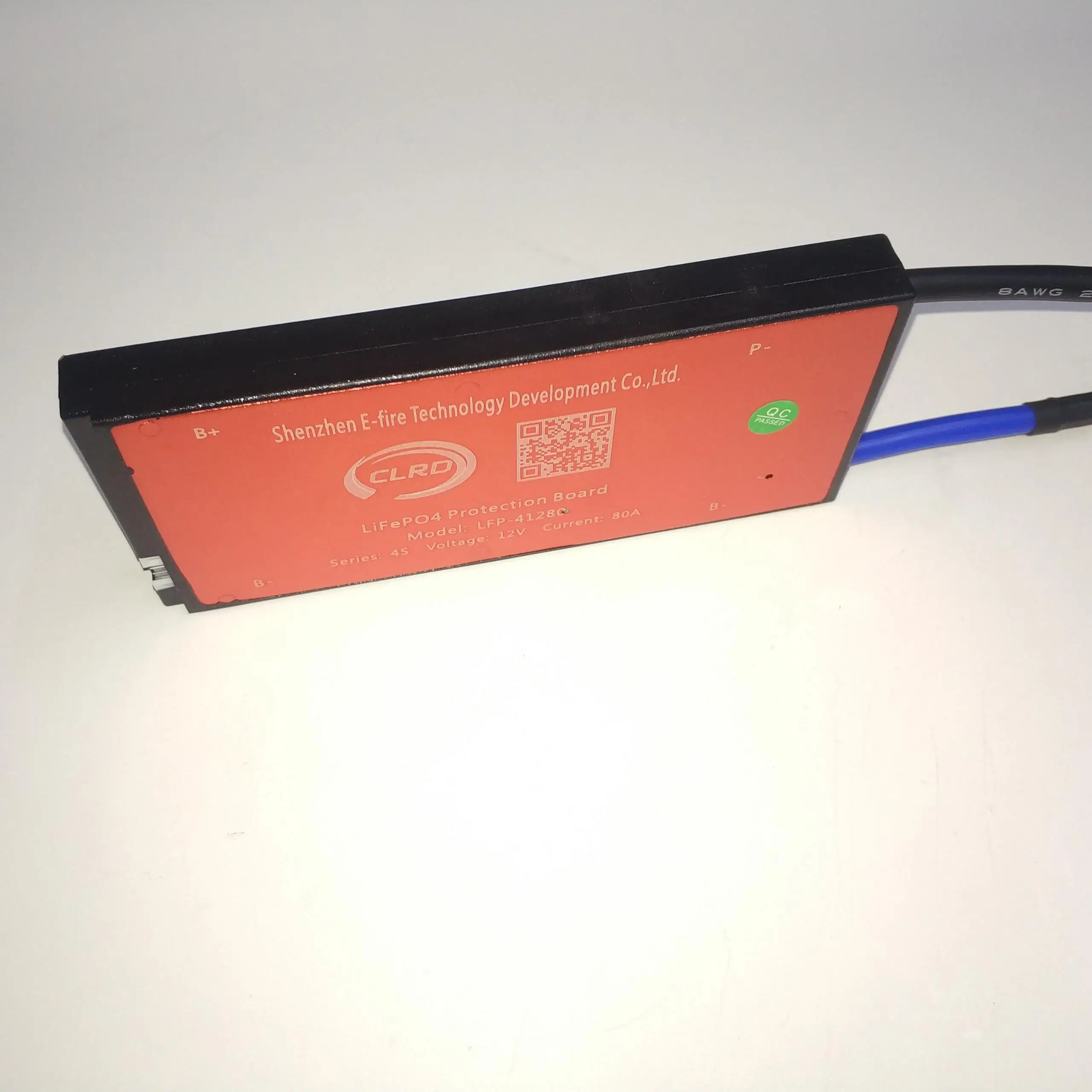 

8S 24V lifepo4 bms waterproof same port with balance 80A discharge current