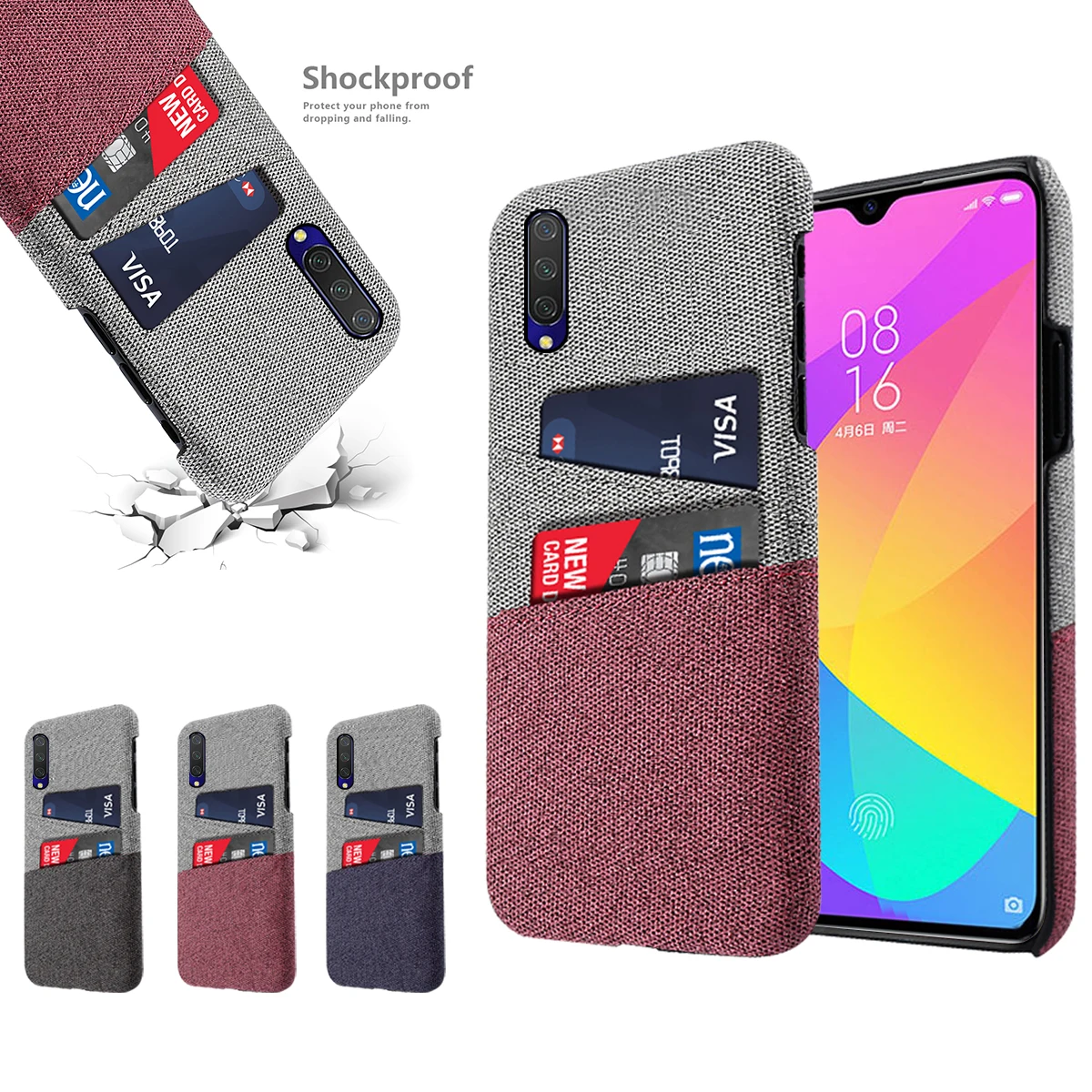 Для Xiaomi Mi CC9e/CC9 чехол на заднюю панель Ультра Тонкий Жесткий ПК телефон против