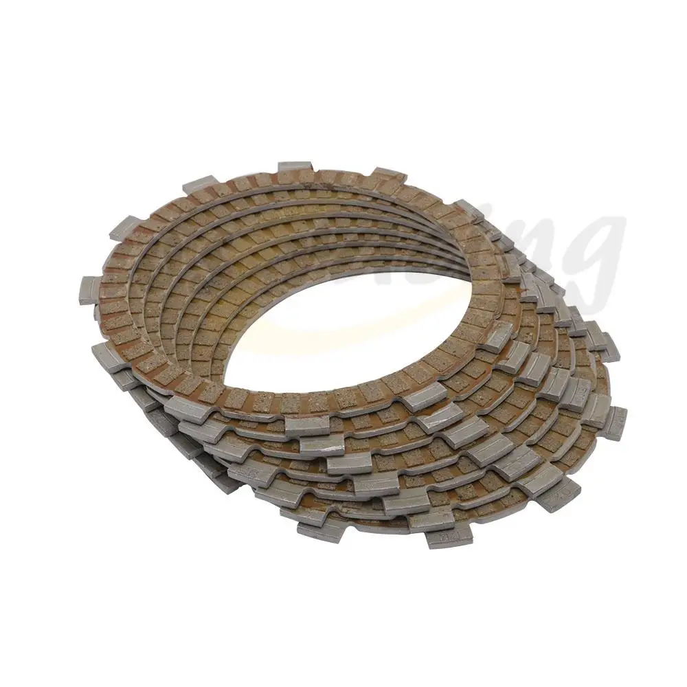

Motorcycles 7 Pieces Engine Clutch Friction Plates Disc Kits For BMW F650GS FGS650 2001 2002 2003 2004 2005