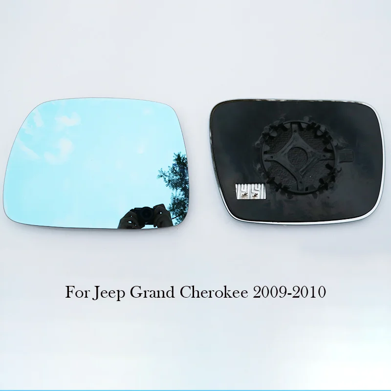 Боковое зеркало заднего вида TVYVIKJ, синее стекло для Jeep Grand Cherokee 2009-2020, широкоугольный обзор, антибликовое крыло дверного зеркала