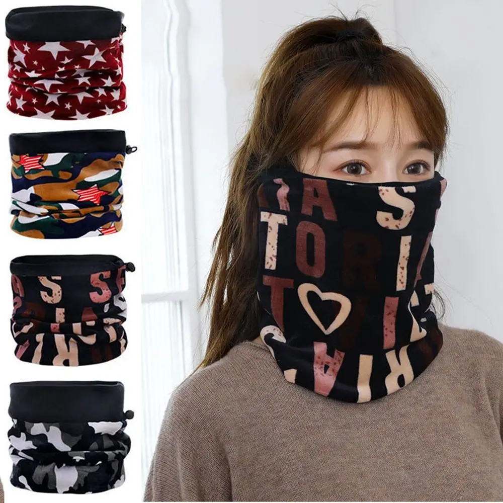 

Флисовый головной убор для рыбалки катания на коньках бега езды на велосипеде кемпинга пешего туризма маска для лица спортивный шарф нашей...