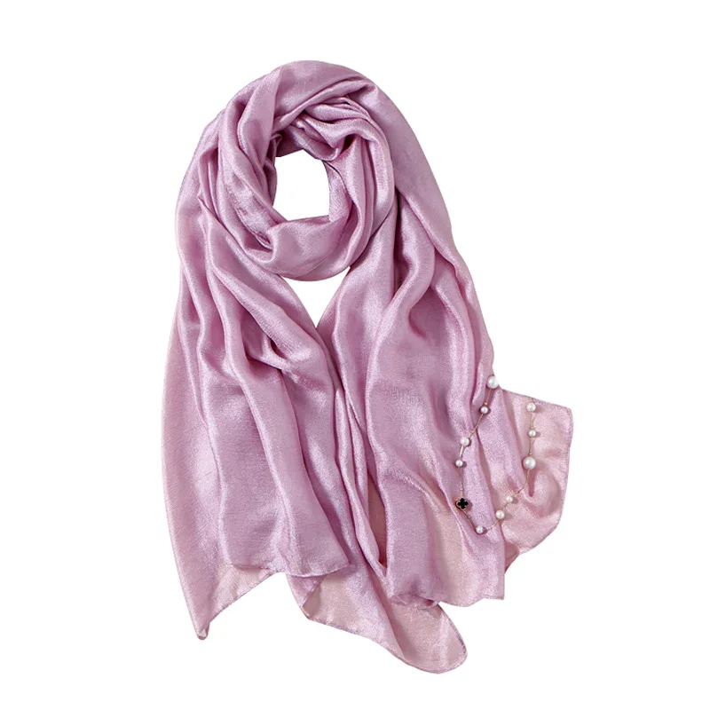 Лето 2020 Новая женская однотонная Солнцезащитная шаль шарф для женщин льняные