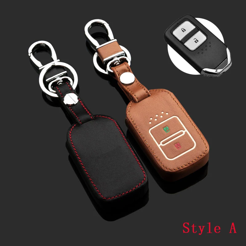 2/3 кнопочный чехол для автомобильного ключа светящиеся кожаные автомобильные