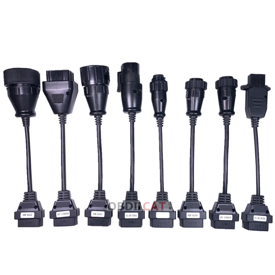 Российский стиль! Полный комплект кабелей для автомобилей/грузовиков OBD OBD2