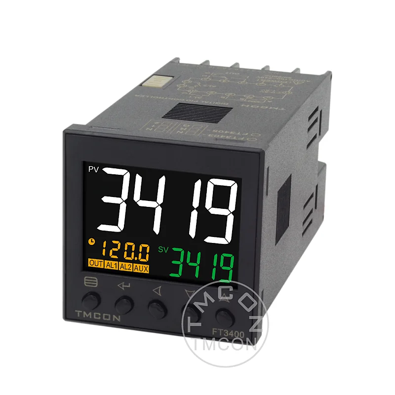 

Pid контроллер температуры в печи Макс 50 сегментов программируемый 48 мм SSR выход K J Pt100 вход Pid контроллер с 1 сигналом тревоги