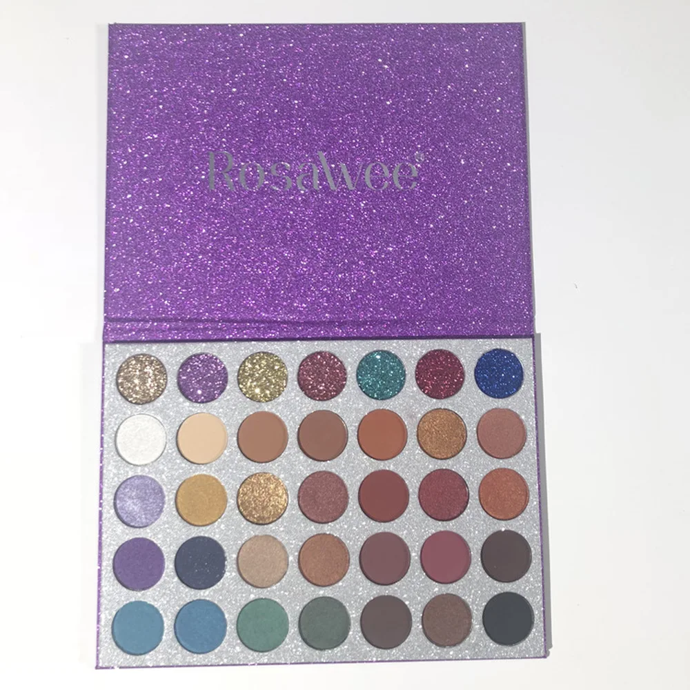 Матовая Бриллиантовая палитра легкие в окрашивании тени для век косметика