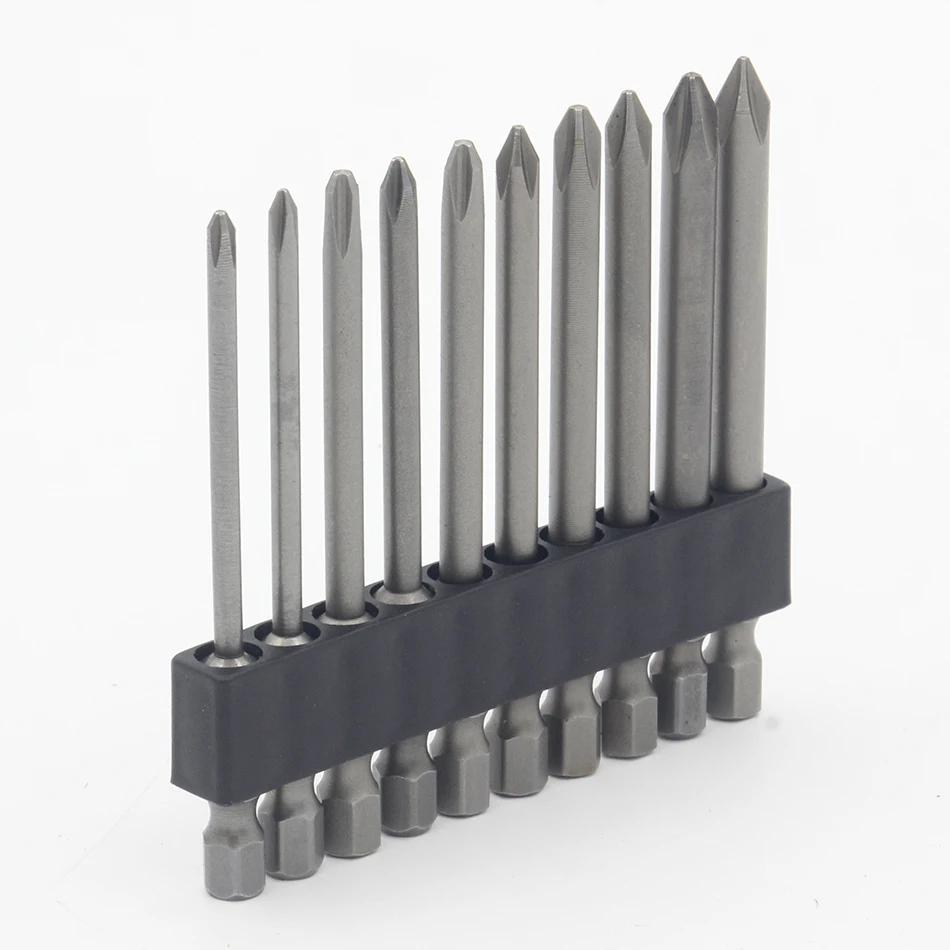 1 шт. 75 мм длинный шестигранный хвостовик Магнитный Phillips отвертка бит головка