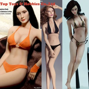 В наличии BLeague PLMB2014-S01 S02 S07 16 масштаб девушка Женская бледнаязагорелая средняя грудь бесшовное гибкое тело Кукла w голова