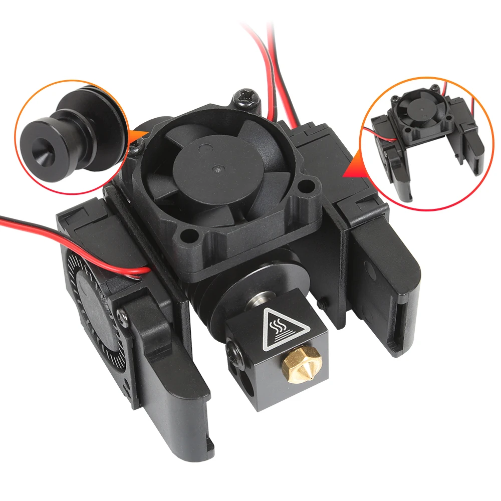 Комплект для 3D-принтера 3DSWAY e3d V6 Hotend полностью Металлическая Форсунка Volcano J-head