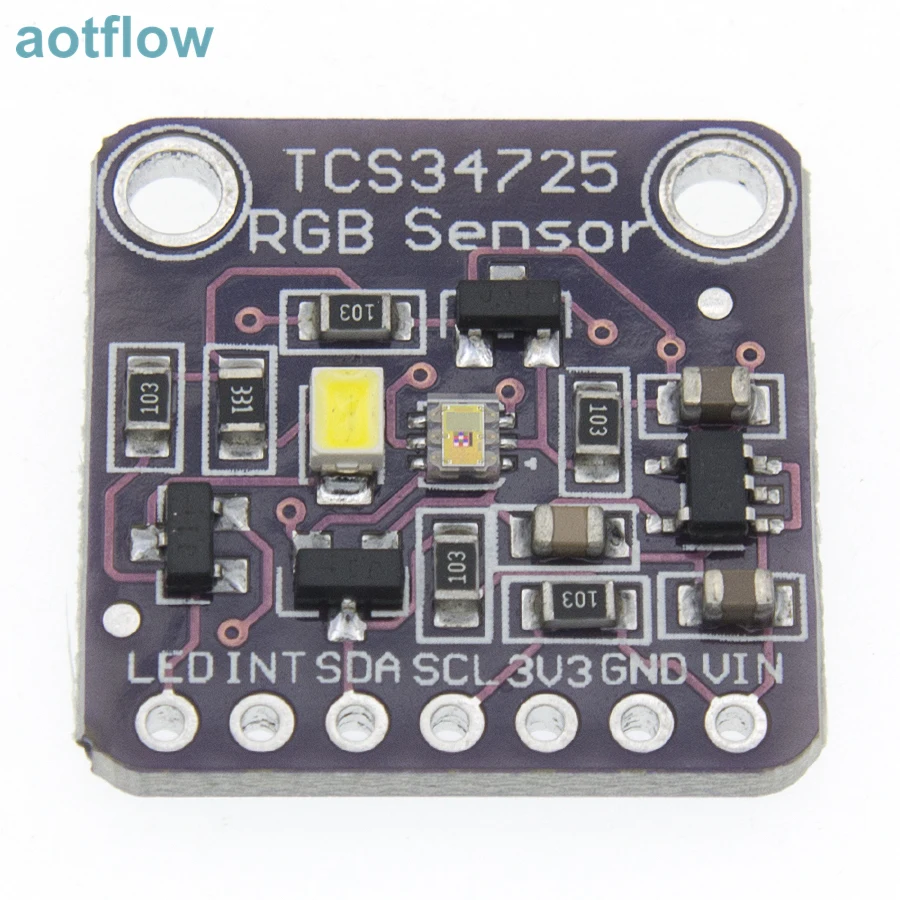 Цветовой датчик CJMCU-34725 TCS34725 цветной RGB модуль платы разработки arduino stm32 stm8 esp esp32