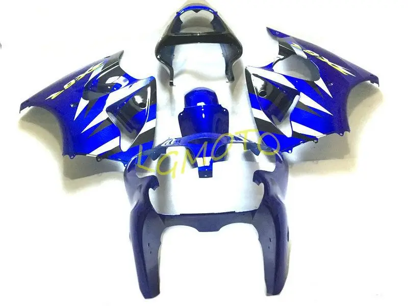 

Fairings for sky blue blk Kawasaki ZX6R 2000 2001 2002 Motorcycle bodywork ZX 6R 00 01 02 Fairing Ninja zx6r body kits