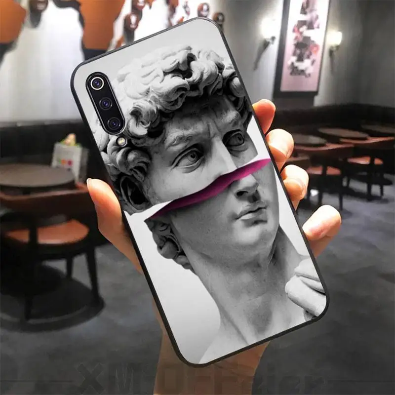 

Statue Art David Phone Case For Xiaomi Mi 9 9T CC9 CC9E 8 SE Pro A2 Lite 6X 5 A3 A1 Max Mix 2 3