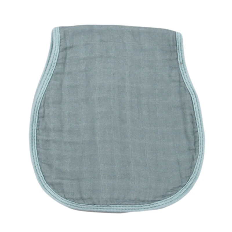 

Baby Burp Cloth Bamboo Fiber Cotton Absorbent Saliva Towel Soft Comfortable Feeding Bibs 6-Layers Solid Color Handkerchief