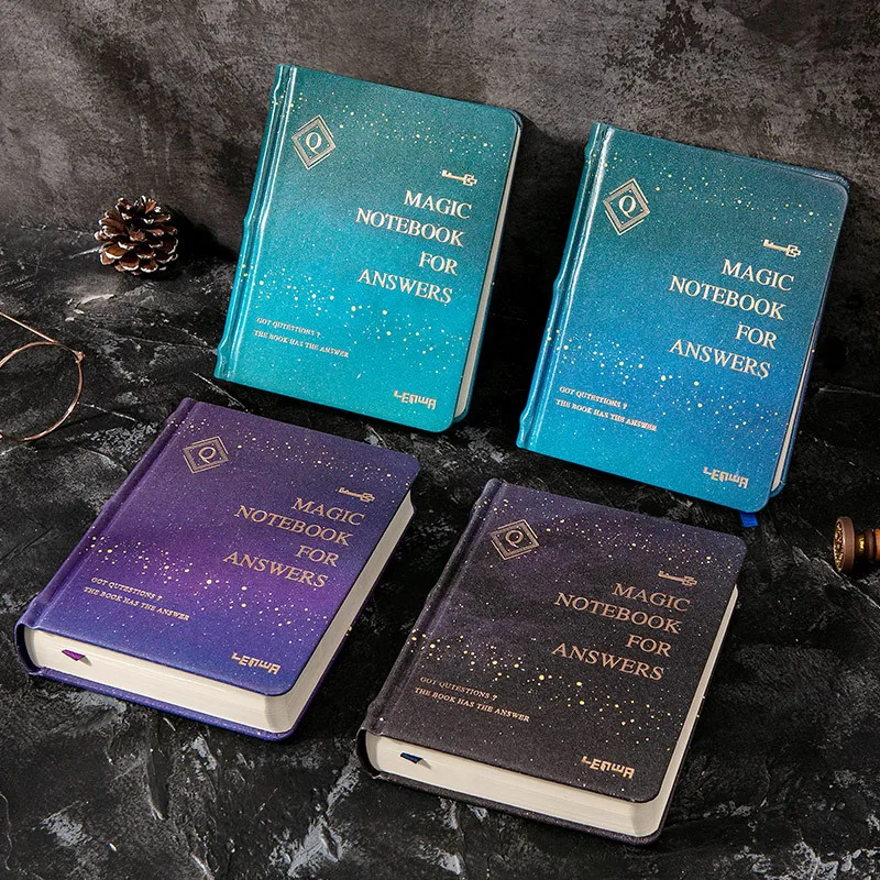 Жесткий дневник Звезды ответы красивый белый блокнот журнал для записей девочек