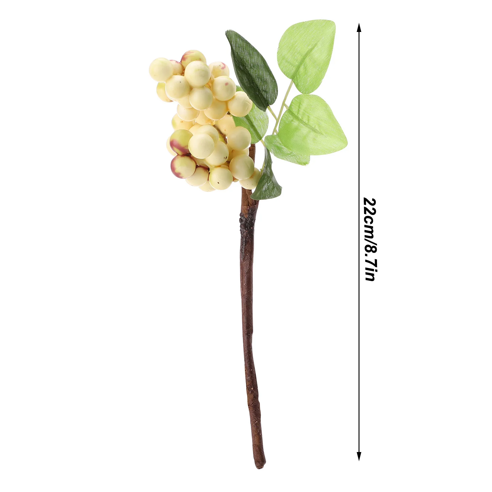 Искусственные ветки ягод настоящие на ощупь искусственные цветы 22 см Декор для