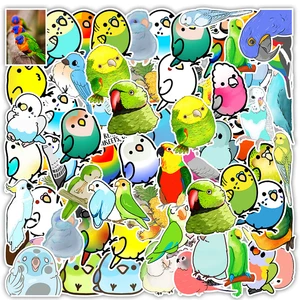 103050pcs cute animal bird stickers laptop fridge guitar bike luggage skateboard phone bottle graffiti sticker decal kid toy free global shipping