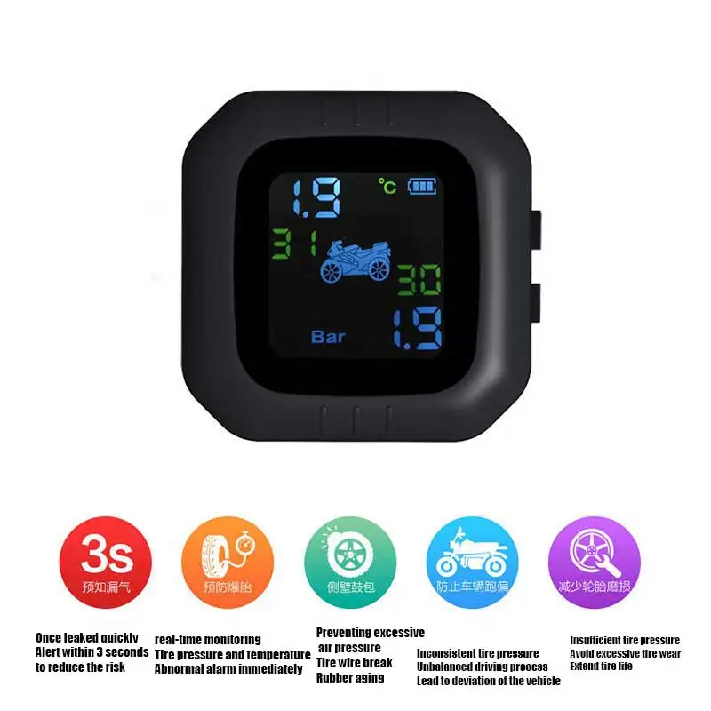 M3 водонепроницаемый мотоцикл в режиме реального времени система контроля