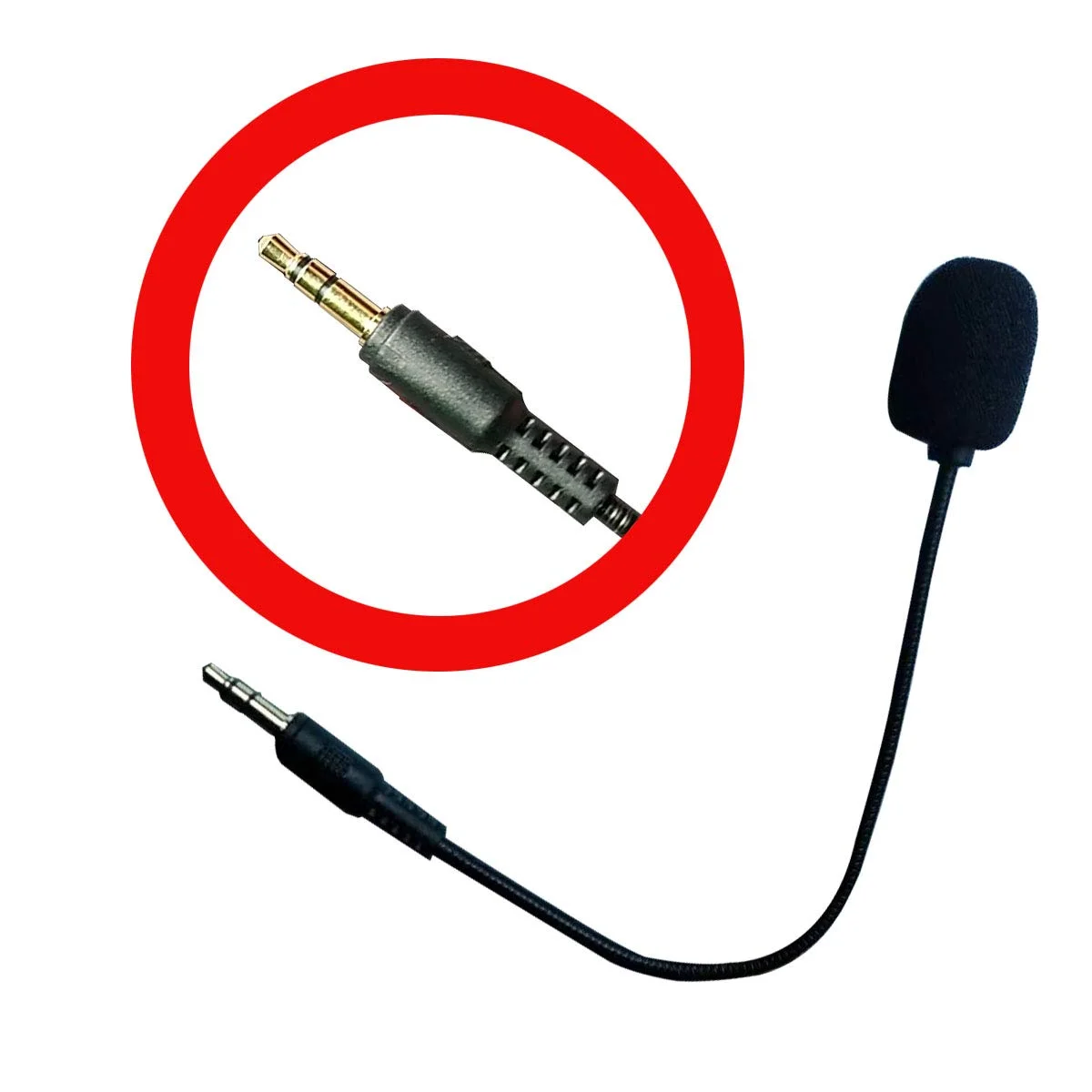Replacement Microphone Boom Mic Aux 3.5mm for Plantronics Rig 400HX 400HS 400LX Computer PC Gaming Game Headsets Headphones | Электроника