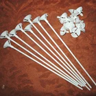 Зажимы для воздушных шаров, 100 шары из латекса, 32 см, 50держатель воздушных шаров шт.