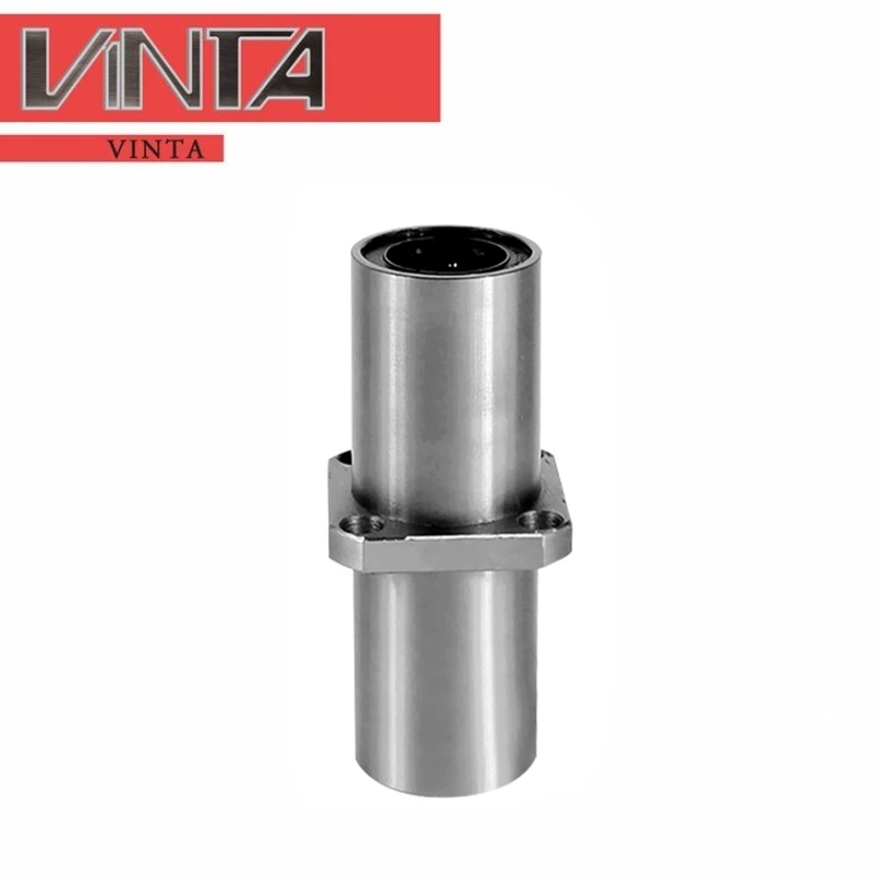 Промежуточный квадратный фланцевый подшипник 1 шт./лот LMKC/LMKM/8 1012 16 20 25 30 40LUU шкив