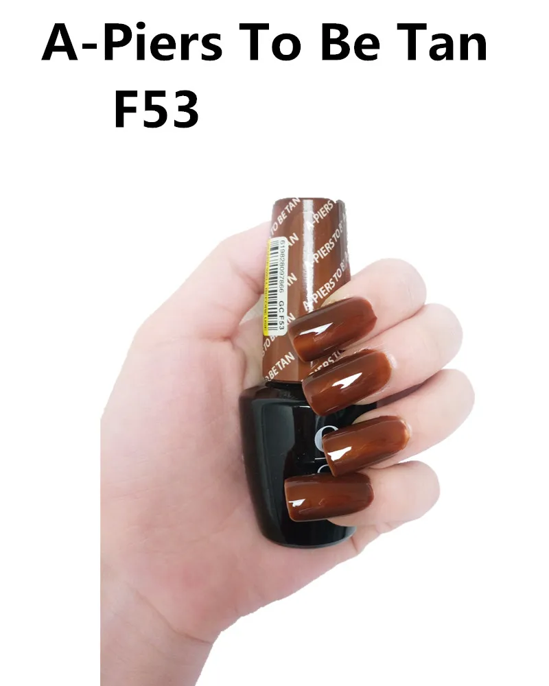 F53 A Pier To Be Tan 15 мл УФ светодиодный Гель лак постоянный стойкий блеск тенты дизайн