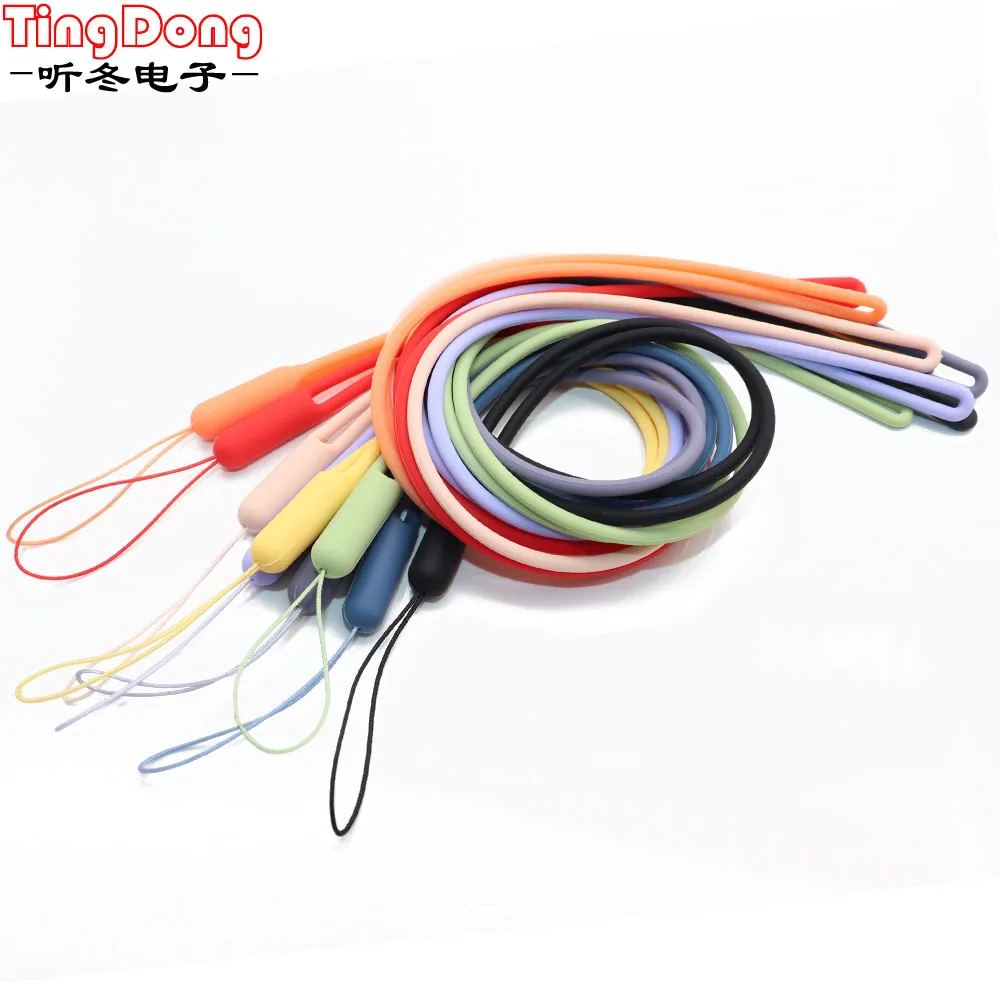 

Длинные 43 см для ухода за ребенком для мам мобильный телефон ремень Мягкий силиконовый наручный ремешок Мобильный телефон цепь ремни брело...