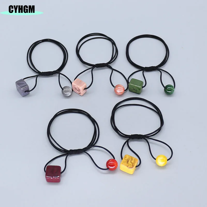 

girls elastic hair bands hair ties satin scrunchie frida kalho corona de flores women hair pelo hair accessoires F11-1