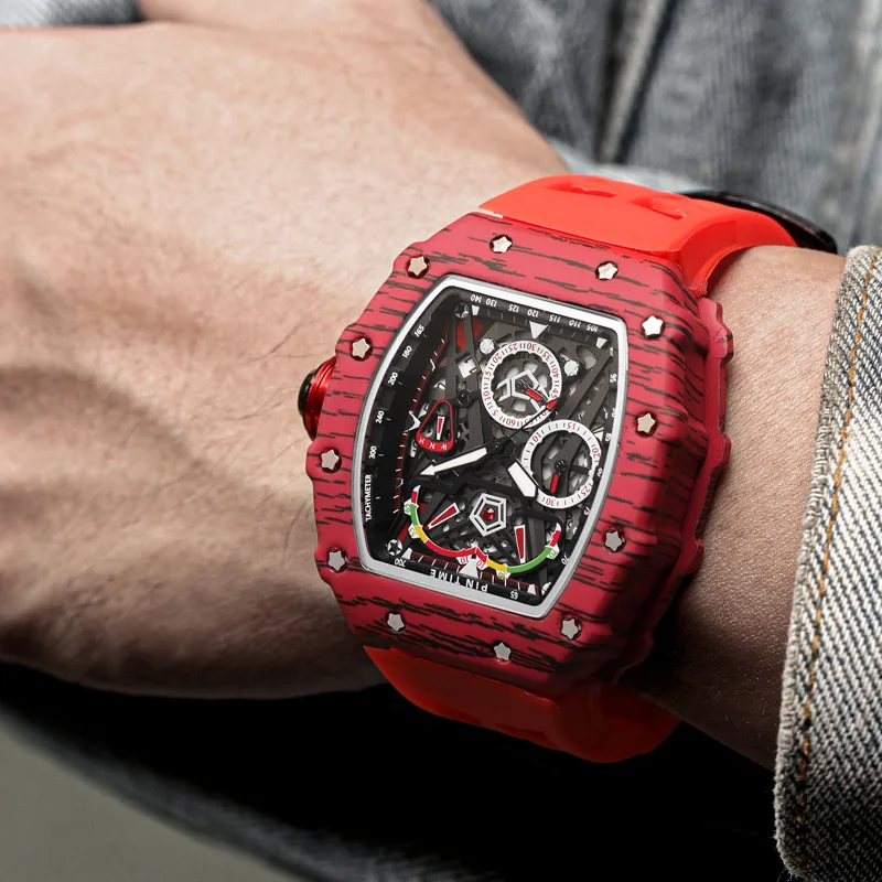 Новинка от известного роскошного Топ логотип бренда военные наручные часы с